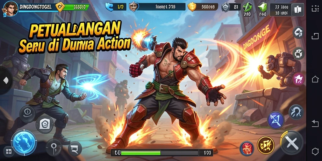 Tampilan gameplay menarik dari DINGDONGTOGEL yang penuh aksi.