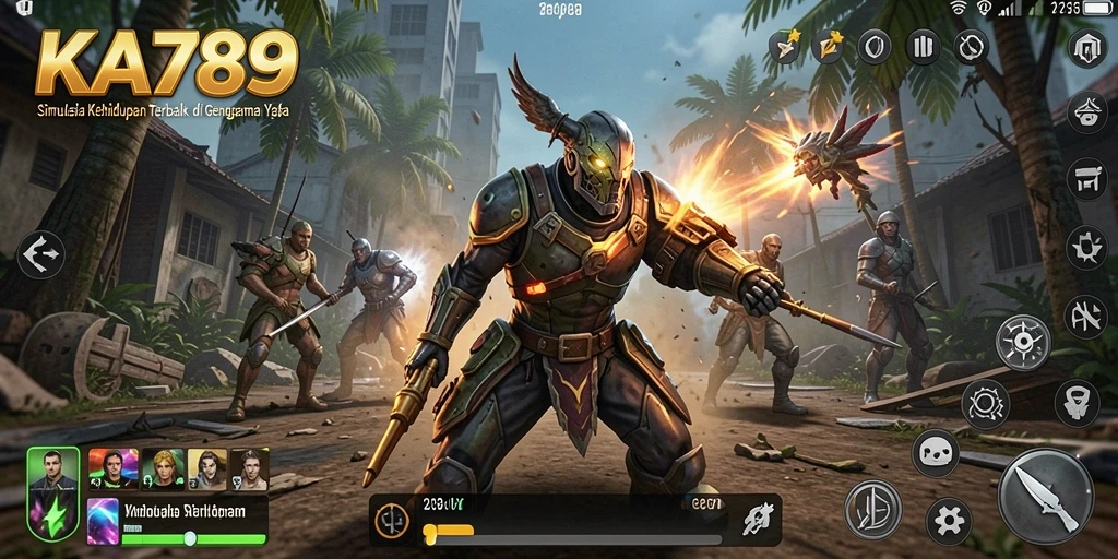 Tampilan gameplay KA789 yang interaktif dan mendalam
