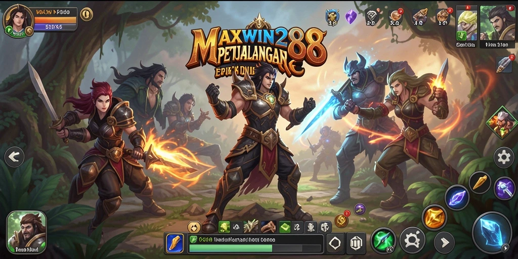 Tampilan menarik dari gameplay RPG MAXWIN288 yang mendebarkan.
