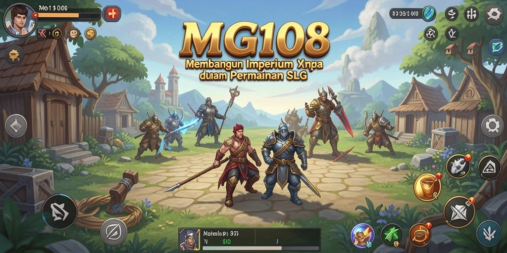 Tampilan gameplay SLG yang mendebarkan dan penuh strategi.