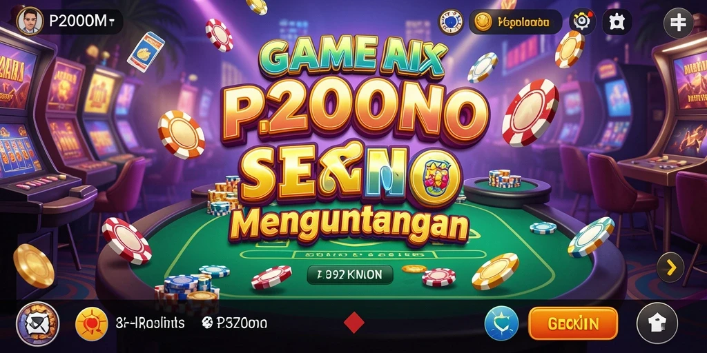 Tampilan gameplay P200M yang menarik dan mendebarkan.