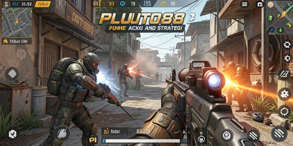 Screenshot dari gameplay menegangkan PLUTO88 yang menarik.