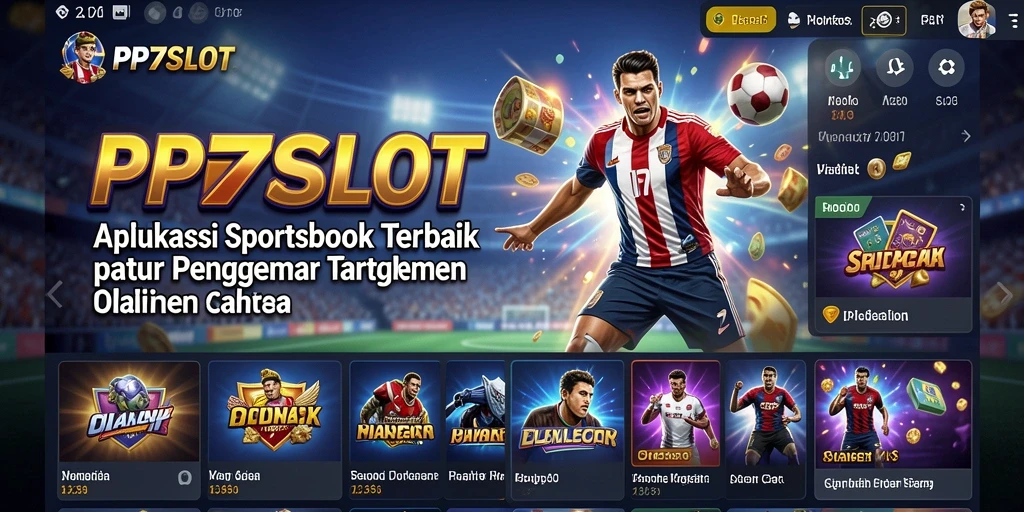 Tampilan gameplay Sportsbook di PP7SLOT yang menarik dan interaktif.