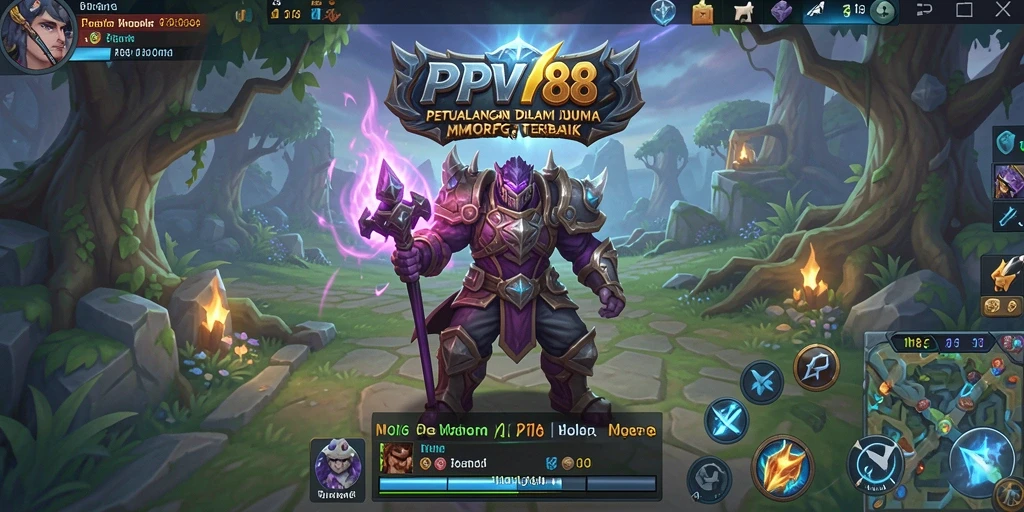 Screenshot gameplay PPV88 menampilkan aksi seru dalam dunia MMORPG.