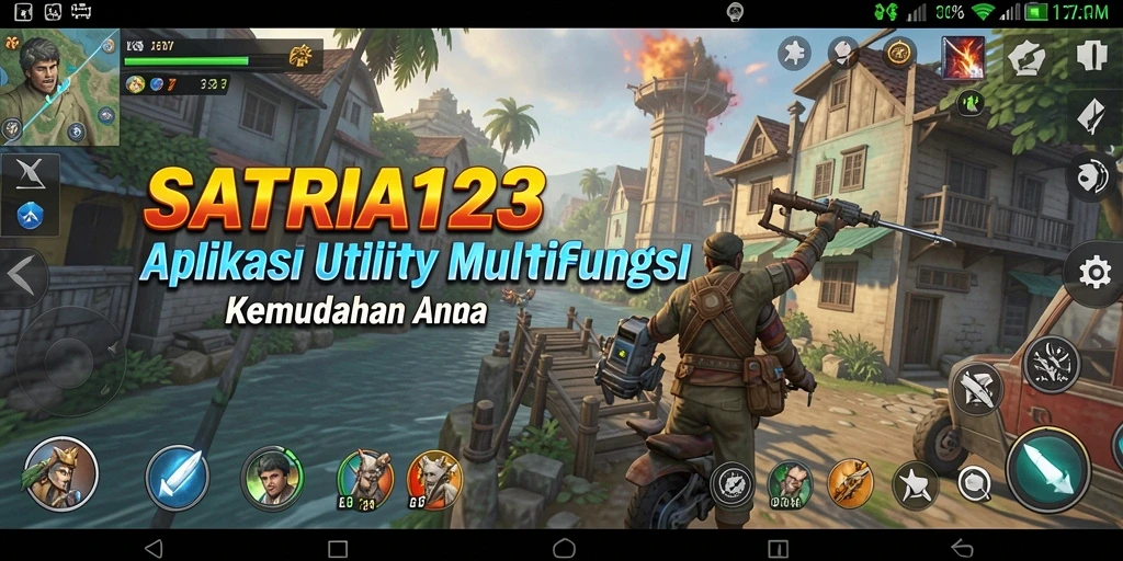 Tampilan antarmuka SATRIA123 yang intuitif dan user-friendly.