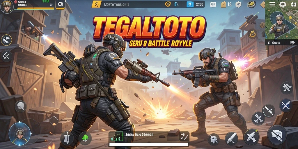 Gameplay seru dalam TEGALTOTO, tanding hingga akhir.